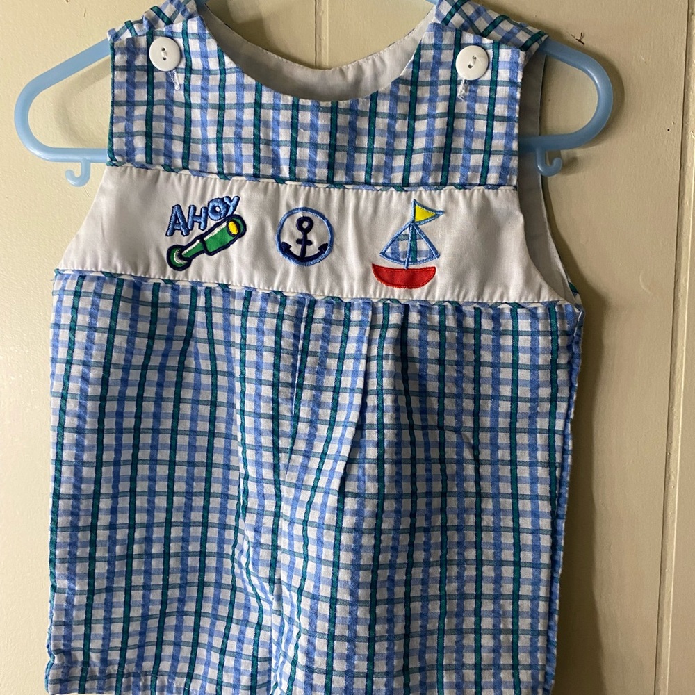 Infant boy bodysuit vintage